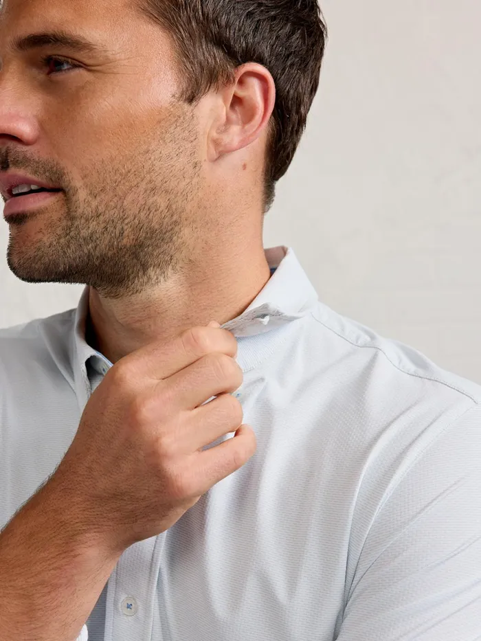 Long Sleeve TShirts Men Tasc Performance Wayfarer Tailored Fit Performance Button Down