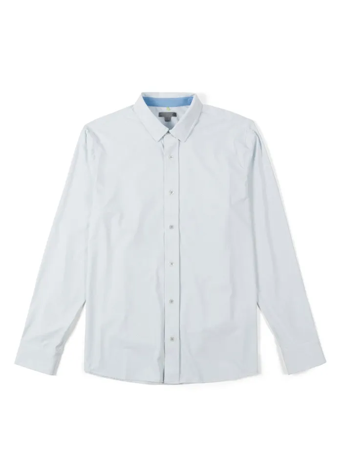 Long Sleeve TShirts Men Tasc Performance Wayfarer Tailored Fit Performance Button Down