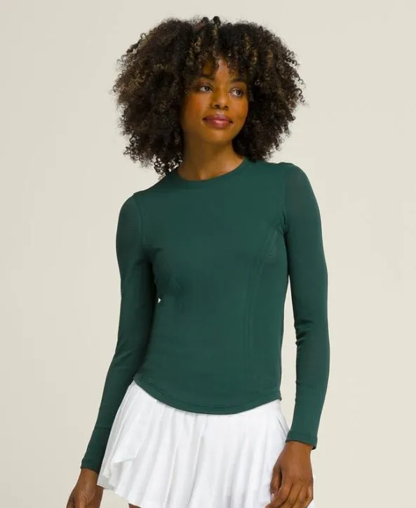 Long Sleeve Tops Women Wilson Pro Seamless LongSleeve Sycamore