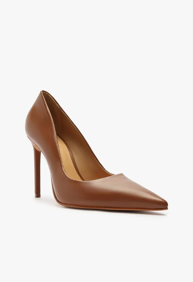 Lou Leather Pump Wood Women Schutz Shoes