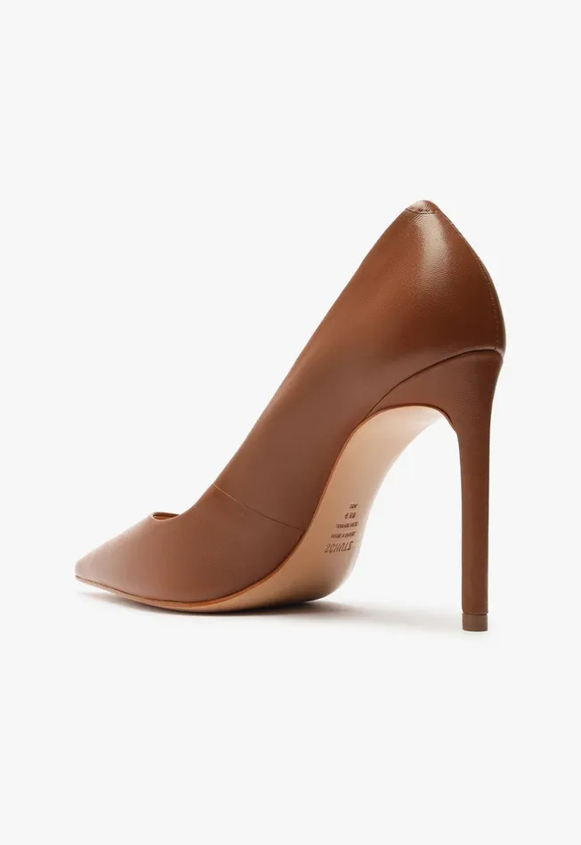 Lou Leather Pump Wood Women Schutz Shoes