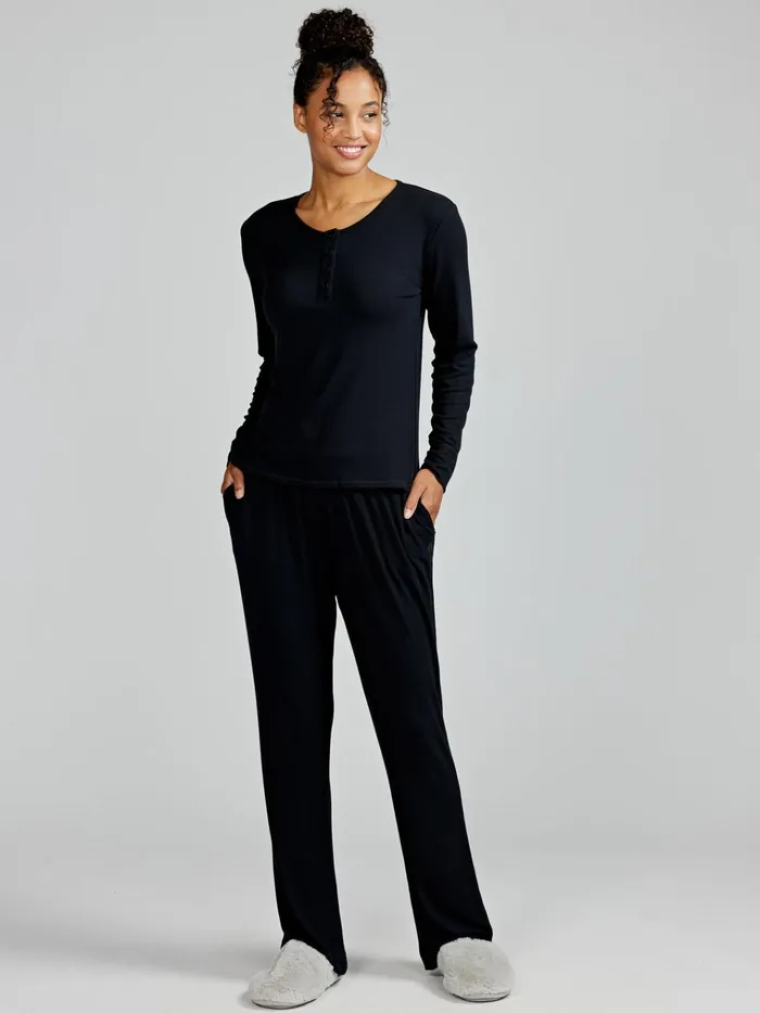 Lounge Women Tasc Performance Microluxe Rib Sleep Pant