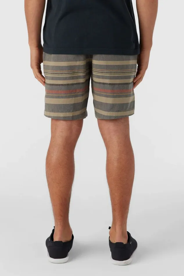 LOW KEY STRIPE 18034 SHORTS Khaki Men O039NEILL Clothing