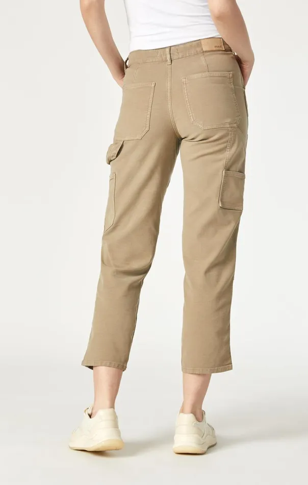 Luisa Straight Leg In Beige Luxe Twill Women Mavi Jeans Pants Luisa Straight Leg In Beige Luxe Twill Women Mavi Jeans Pants