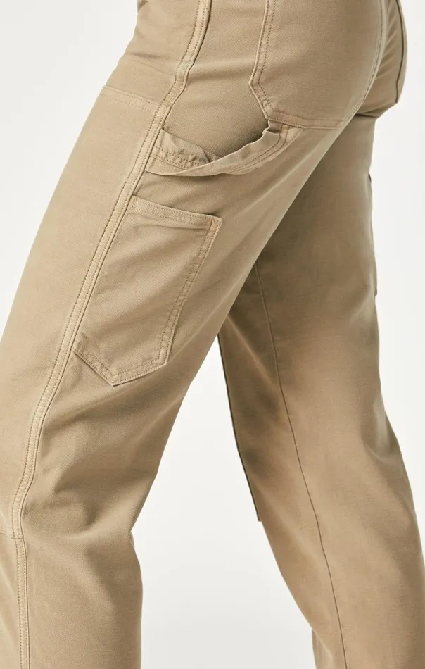 Luisa Straight Leg In Beige Luxe Twill Women Mavi Jeans Pants Luisa Straight Leg In Beige Luxe Twill Women Mavi Jeans Pants