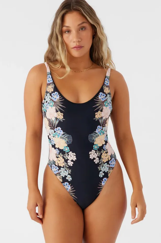 MACAW TROPICAL NORTH SHORE CHEEKY ONEPIECE Black Women O039NEILL Swim