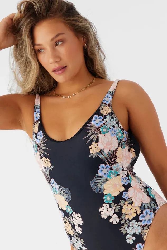 MACAW TROPICAL NORTH SHORE CHEEKY ONEPIECE Black Women O039NEILL Swim