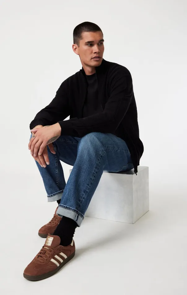 Marcel Loose Straight Leg In Mid Brushed Classic Blue Men Mavi Jeans Denim Marcel Loose Straight Leg In Mid Brushed Classic Blue Men Mavi Jeans Denim