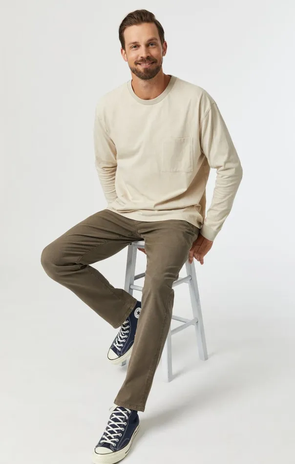 Marcus Slim Straight Leg In Canteen Luxe Twill Men Mavi Jeans Pants Marcus Slim Straight Leg In Canteen Luxe Twill Men Mavi Jeans Pants