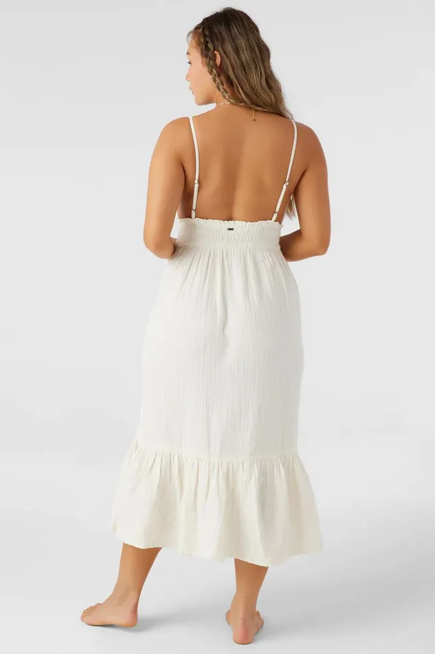 MARGEAUX DOUBLE GAUZE COVERUP DRESS Vanilla Women O039NEILL Collections