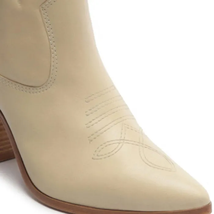 Maryana Block West Boot Eggshell Women Schutz Shoes Maryana Boots Maryana Block West Boot Eggshell Women Schutz Shoes Maryana Boots