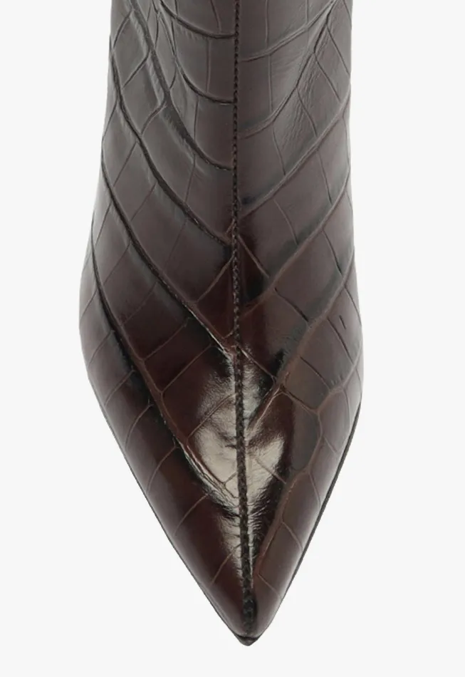 Maryana Wide Boot Brown Women Schutz Shoes Maryana Boots