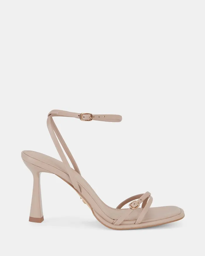 MATEO NUDE Open Toe Heels Party NOVO Shoes Women