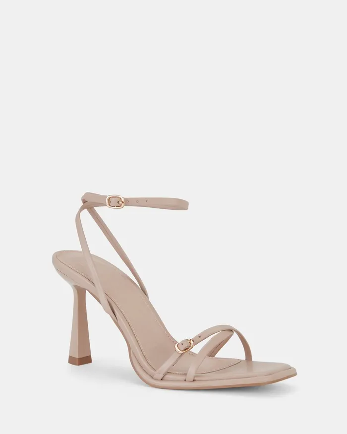 MATEO NUDE Open Toe Heels Party NOVO Shoes Women