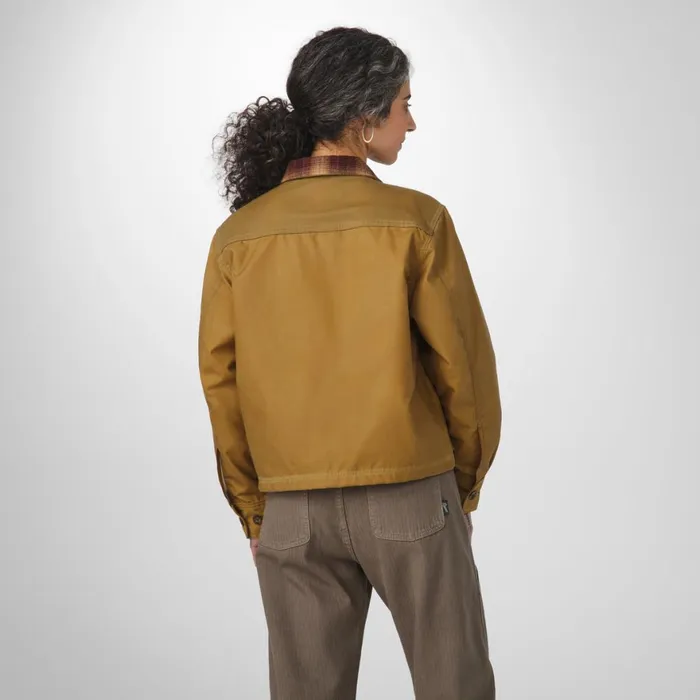 Maywood Waxed Canvas Jacket TanEspresso Women Danner Outerwear