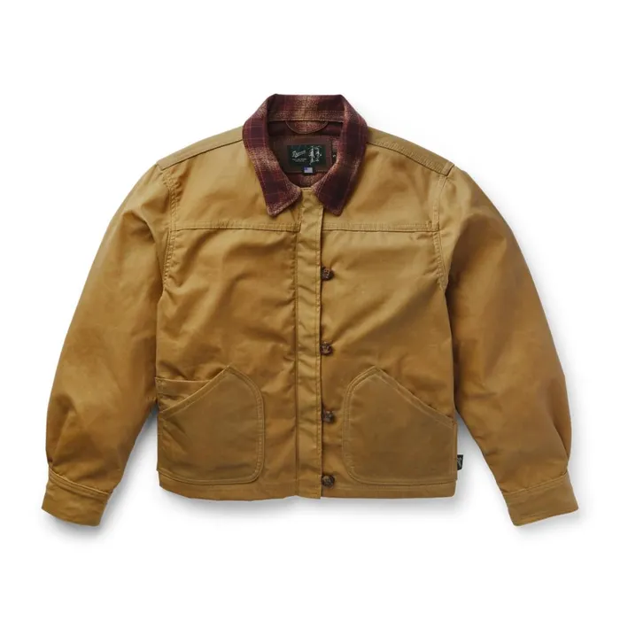 Maywood Waxed Canvas Jacket TanEspresso Women Danner Outerwear