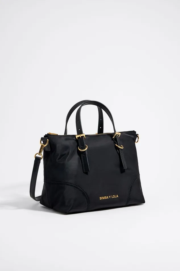 Medium Black Shopper Bag Black Women Bimba Y Lola Shoppers