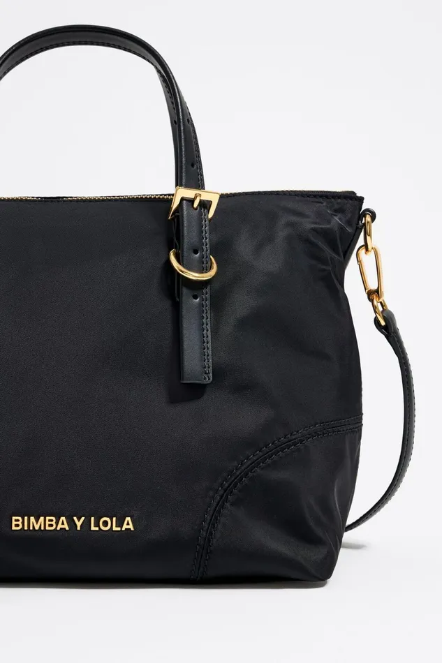Medium Black Shopper Bag Black Women Bimba Y Lola Shoppers Medium Black Shopper Bag Black Women Bimba Y Lola Shoppers