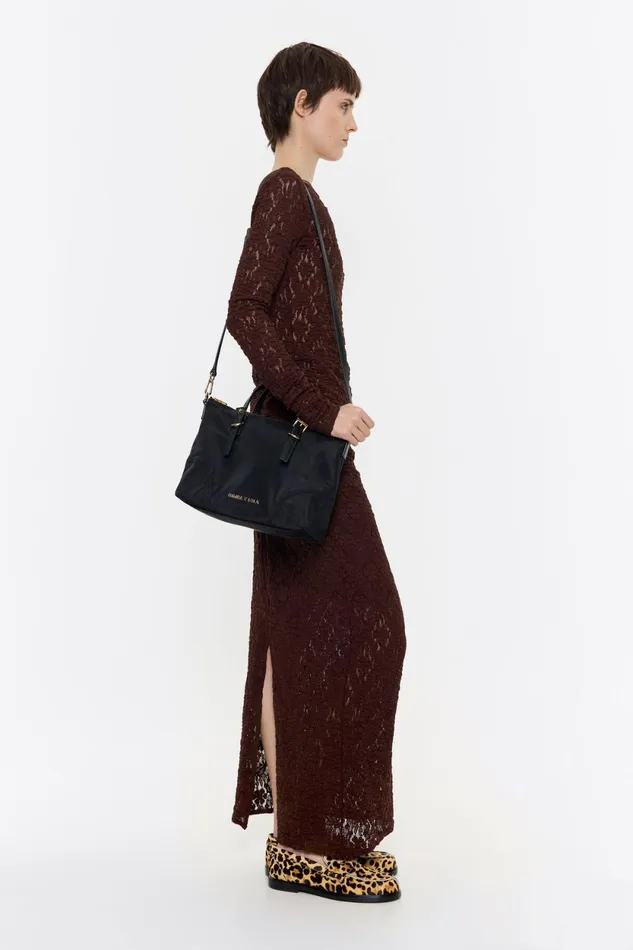 Medium Black Shopper Bag Black Women Bimba Y Lola Shoppers Medium Black Shopper Bag Black Women Bimba Y Lola Shoppers