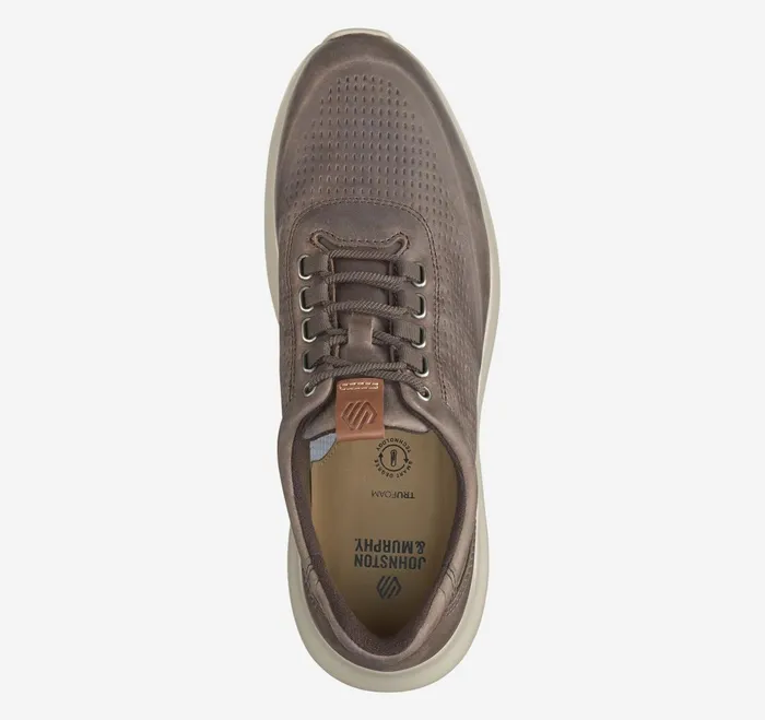 Men Amherst 20 Embossed UThroat Stone Oiled Full Grain JohnstonandMurphy LaceUps Men Amherst 20 Embossed UThroat Stone Oiled Full Grain JohnstonandMurphy LaceUps
