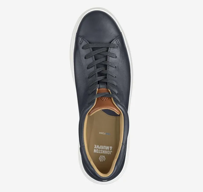 Men Anders LaceToToe Black Full Grain JohnstonandMurphy Sneakers Men Anders LaceToToe Black Full Grain JohnstonandMurphy Sneakers