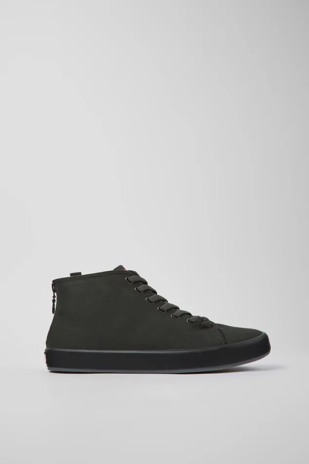 Men Andratx Dark Gray Textile Sneakers Camper Ankle Boots Men Andratx Dark Gray Textile Sneakers Camper Ankle Boots