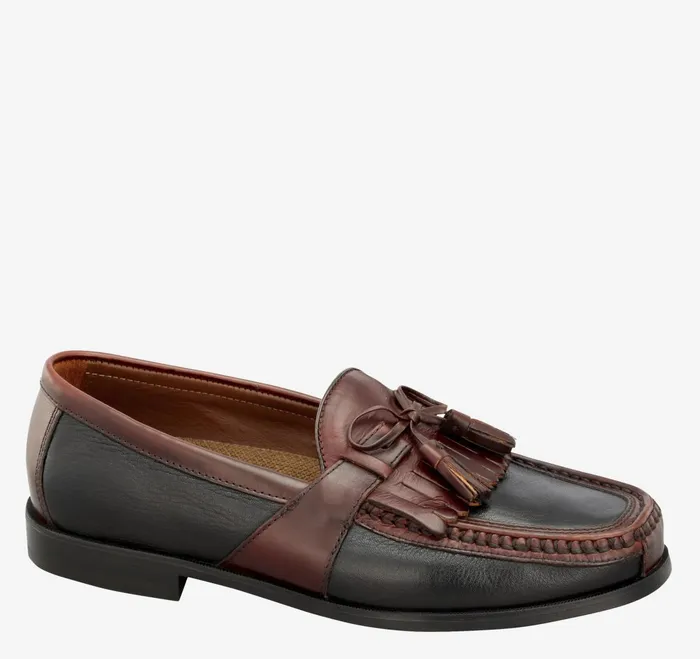 Men Aragon Ii Kiltie Tassel Loafer Black Smoothantique Mahogany Waxed JohnstonandMurphy SlipOns and Loafers Men Aragon Ii Kiltie Tassel Loafer Black Smoothantique Mahogany Waxed JohnstonandMurphy SlipOns and Loafers