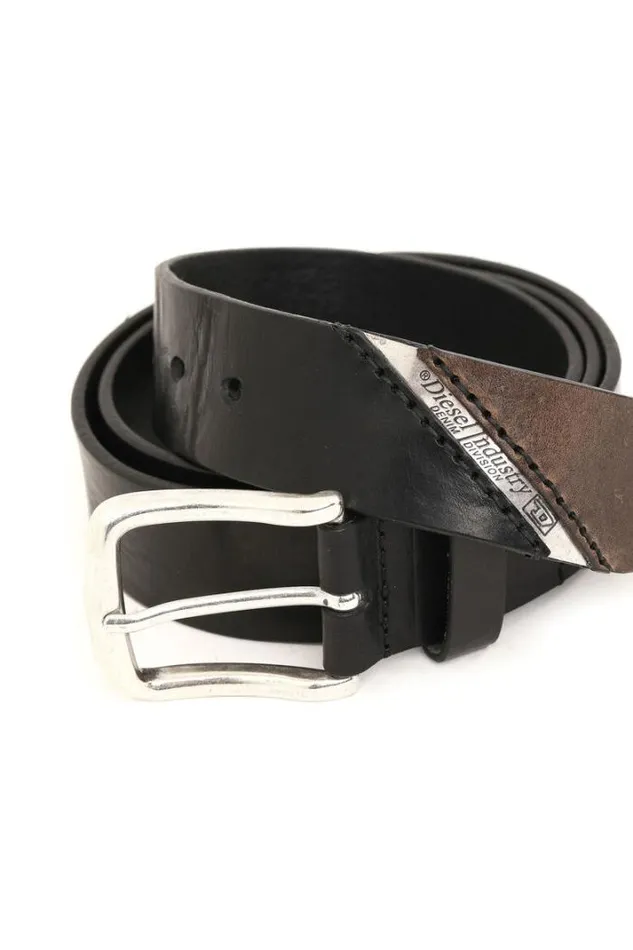 Men BLine Black Diesel Belts Men BLine Black Diesel Belts