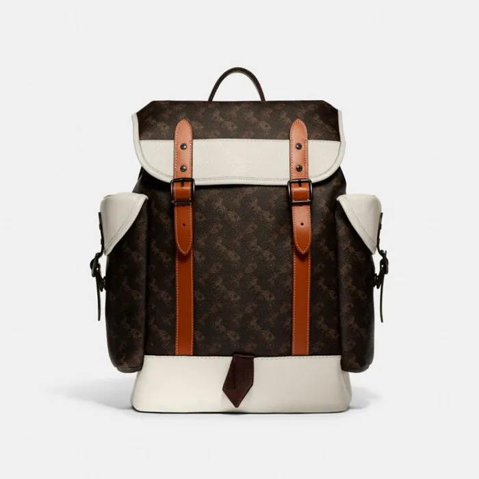Men Backpacks Coach Hitch Backpack With Horse And Carriage Print Trufflechalk Men Backpacks Coach Hitch Backpack With Horse And Carriage Print Trufflechalk