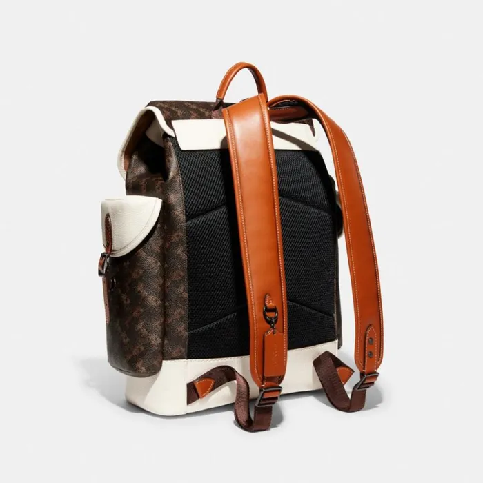 Men Backpacks Coach Hitch Backpack With Horse And Carriage Print Trufflechalk Men Backpacks Coach Hitch Backpack With Horse And Carriage Print Trufflechalk