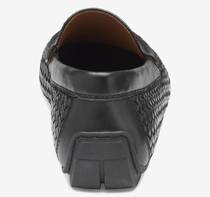 Men Baldwin Driver Woven SlipOn Loafer Black Sheepskin JohnstonandMurphy SlipOns and Loafers Men Baldwin Driver Woven SlipOn Loafer Black Sheepskin JohnstonandMurphy SlipOns and Loafers