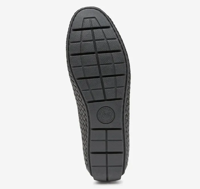Men Baldwin Driver Woven SlipOn Loafer Black Sheepskin JohnstonandMurphy SlipOns and Loafers Men Baldwin Driver Woven SlipOn Loafer Black Sheepskin JohnstonandMurphy SlipOns and Loafers