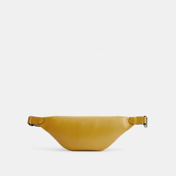 Men Belt Bags Coach Charter Belt Bag 7 In Micro Signature Jacquard Yellowflax Men Belt Bags Coach Charter Belt Bag 7 In Micro Signature Jacquard Yellowflax