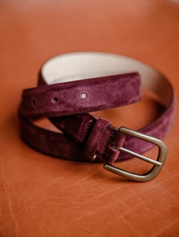 Men Belts Bobbies Recife Bordeaux Intense