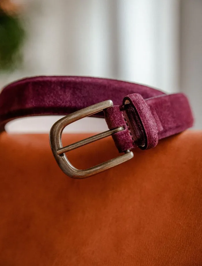 Men Belts Bobbies Recife Bordeaux Intense Men Belts Bobbies Recife Bordeaux Intense