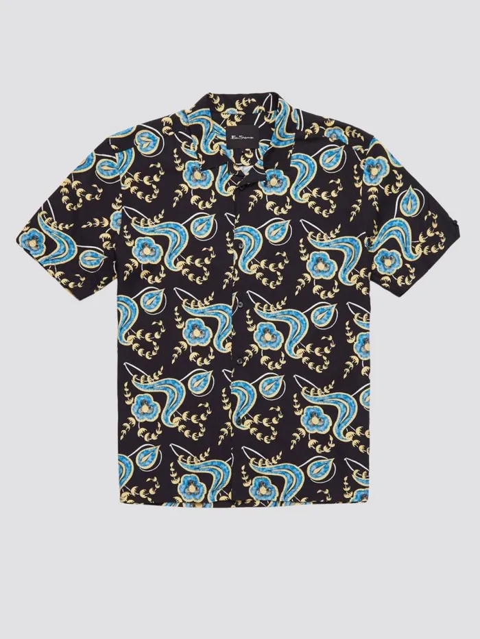 Men Ben Sherman Archive Print Shirts B By Floral Print Shirt Men Ben Sherman Archive Print Shirts B By Floral Print Shirt