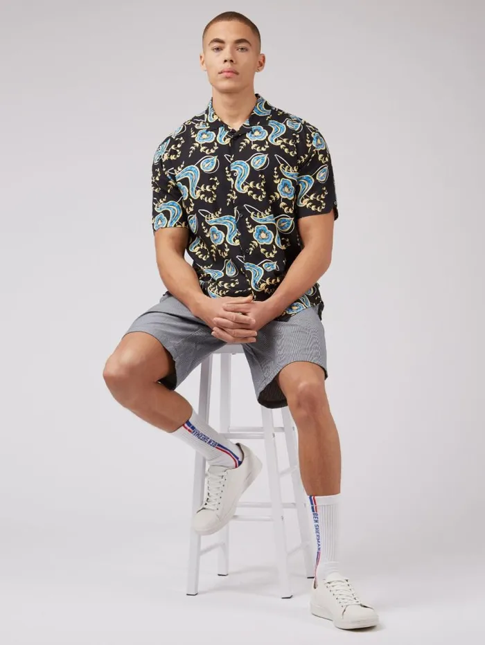 Men Ben Sherman Archive Print Shirts B By Floral Print Shirt Men Ben Sherman Archive Print Shirts B By Floral Print Shirt