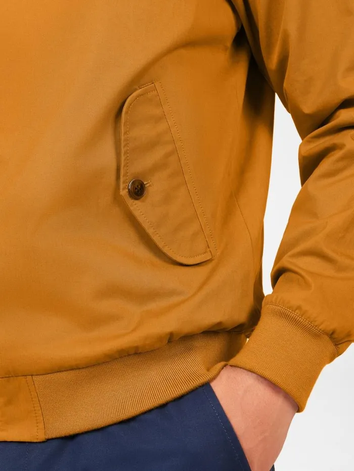 Men Ben Sherman Harrington Jackets Signature Harrington Jacket 8211 Mustard Men Ben Sherman Harrington Jackets Signature Harrington Jacket 8211 Mustard