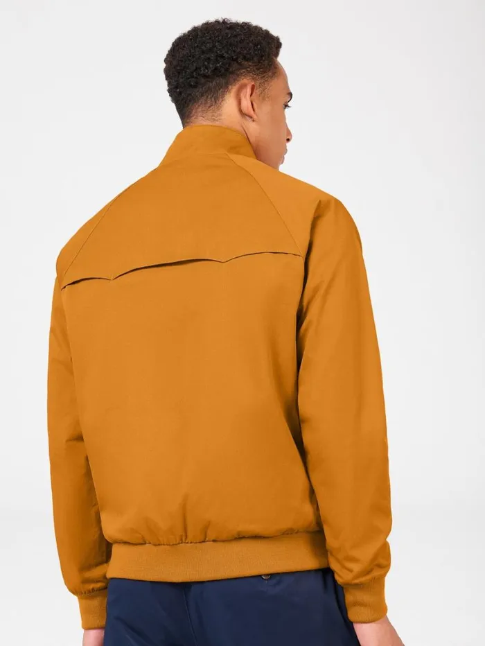 Men Ben Sherman Harrington Jackets Signature Harrington Jacket 8211 Mustard Men Ben Sherman Harrington Jackets Signature Harrington Jacket 8211 Mustard