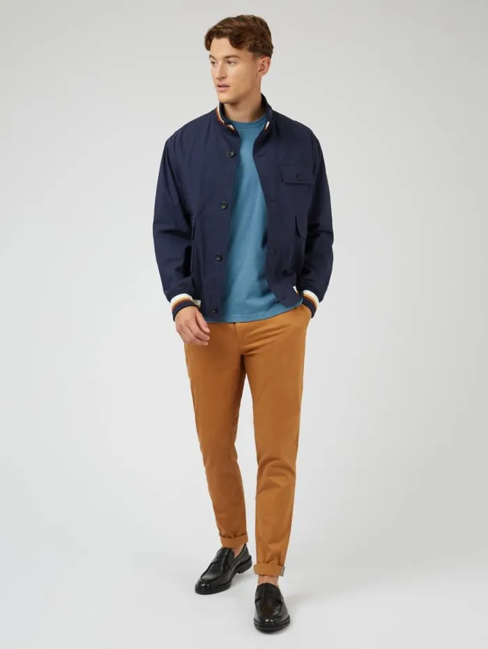 Men Ben Sherman Jackets and Outerwear Signature Utility Bomber Jacket Men Ben Sherman Jackets and Outerwear Signature Utility Bomber Jacket