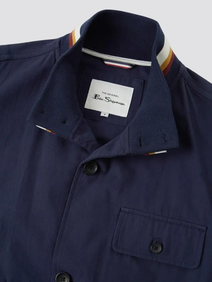 Men Ben Sherman Jackets and Outerwear Signature Utility Bomber Jacket Men Ben Sherman Jackets and Outerwear Signature Utility Bomber Jacket