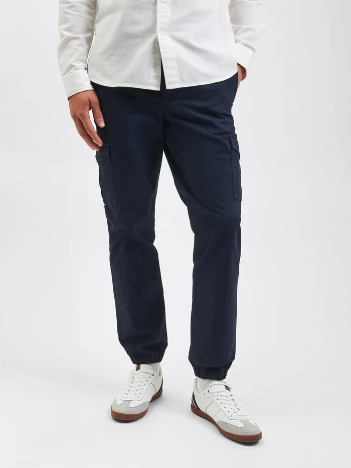 Men Ben Sherman Joggers and Track Pants Utility Woven Jogger Pant 8211 Navy