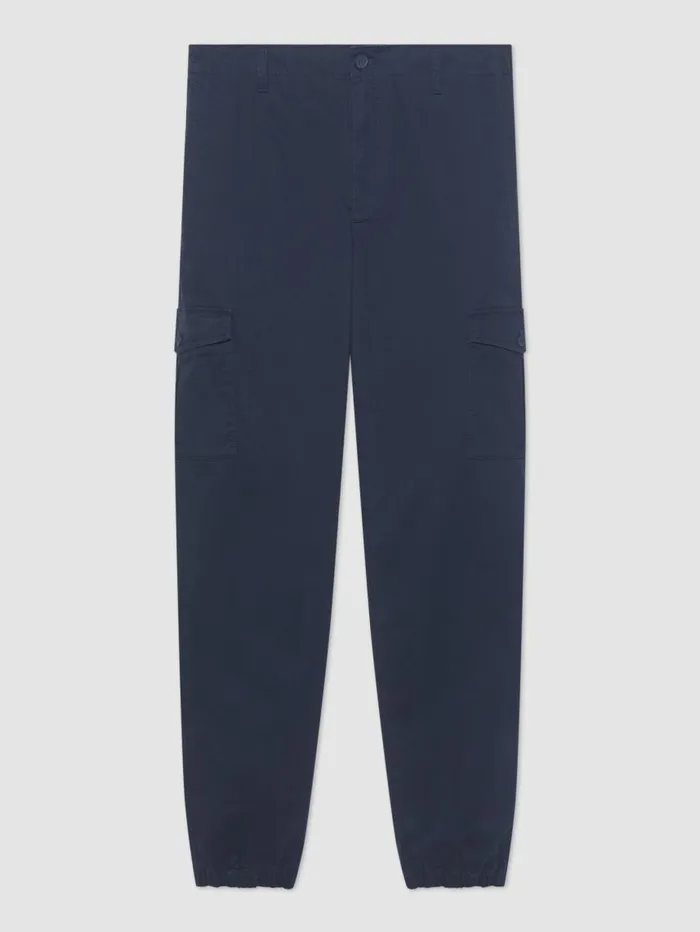 Men Ben Sherman Joggers and Track Pants Utility Woven Jogger Pant 8211 Navy