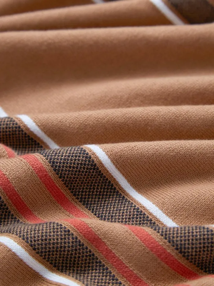 Men Ben Sherman Mod Knit Polos Signature Mod Birdseye Knit Polo 8211 Fawn Men Ben Sherman Mod Knit Polos Signature Mod Birdseye Knit Polo 8211 Fawn