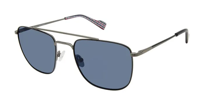 Men Ben Sherman Sunglasses Barking Polarized Aviator Square Eco Sunglasses 8211 Grey