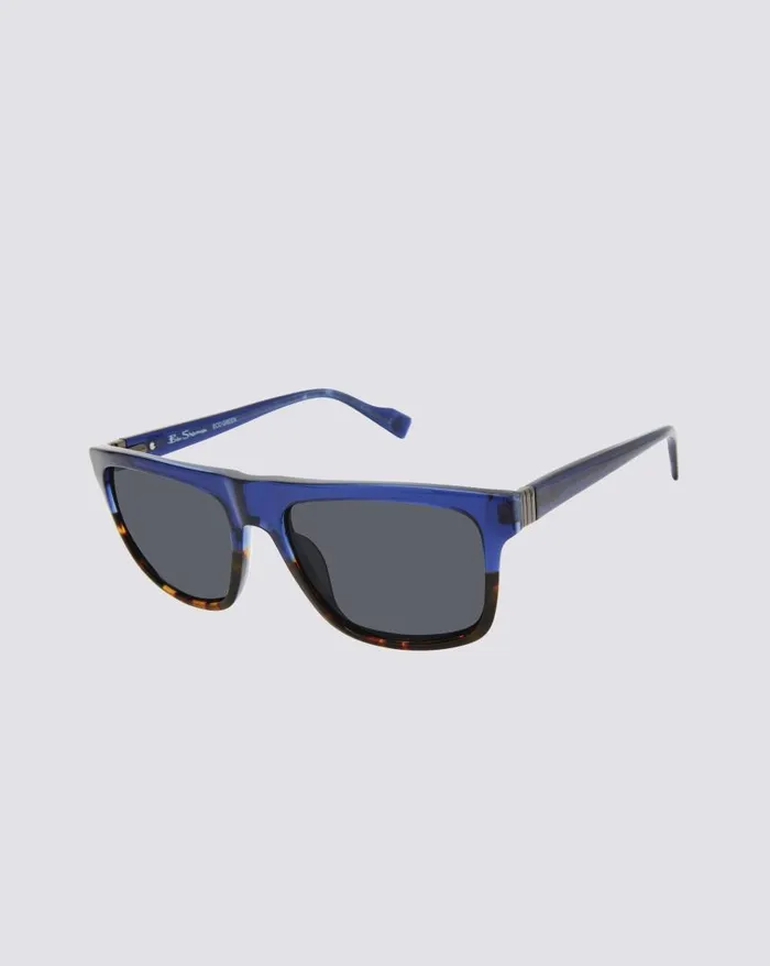 Men Ben Sherman Sunglasses Kings Polarized Retro Square Eco Sunglasses 8211 Blue Tortoise Men Ben Sherman Sunglasses Kings Polarized Retro Square Eco Sunglasses 8211 Blue Tortoise