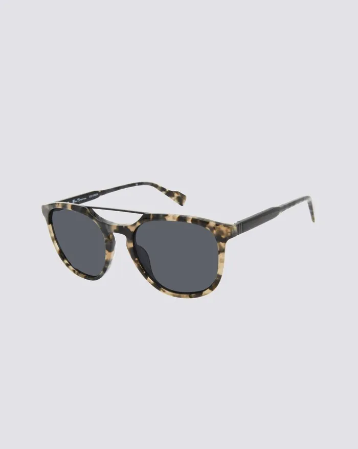 Men Ben Sherman Sunglasses Queensway Polarized Eco Sunglasses 8211 Tortoise