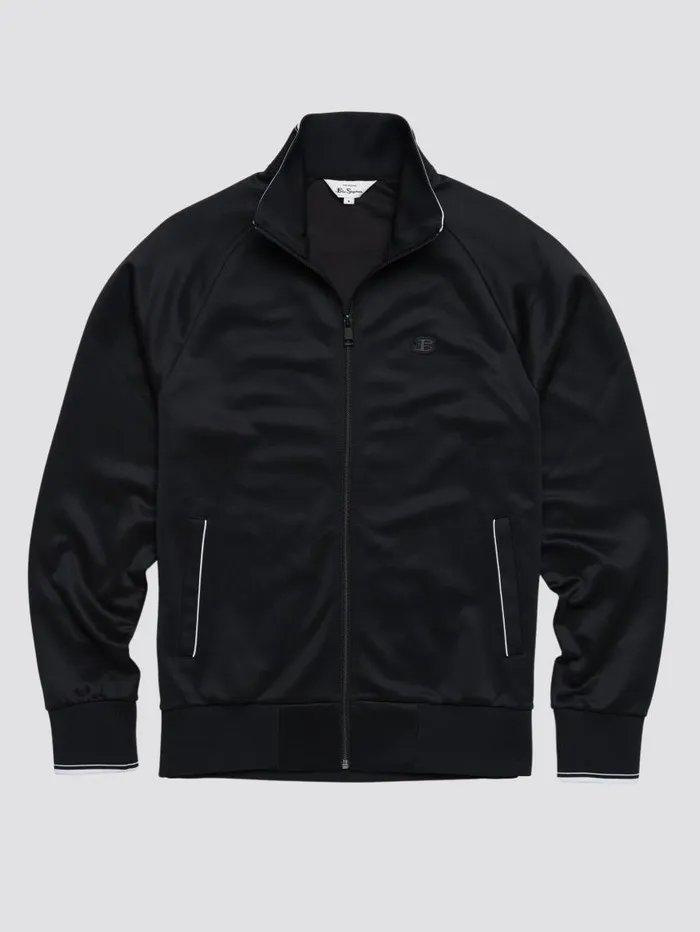 Men Ben Sherman Sweatshirts and Hoodies B By ZipThrough Tricot Track Jacket