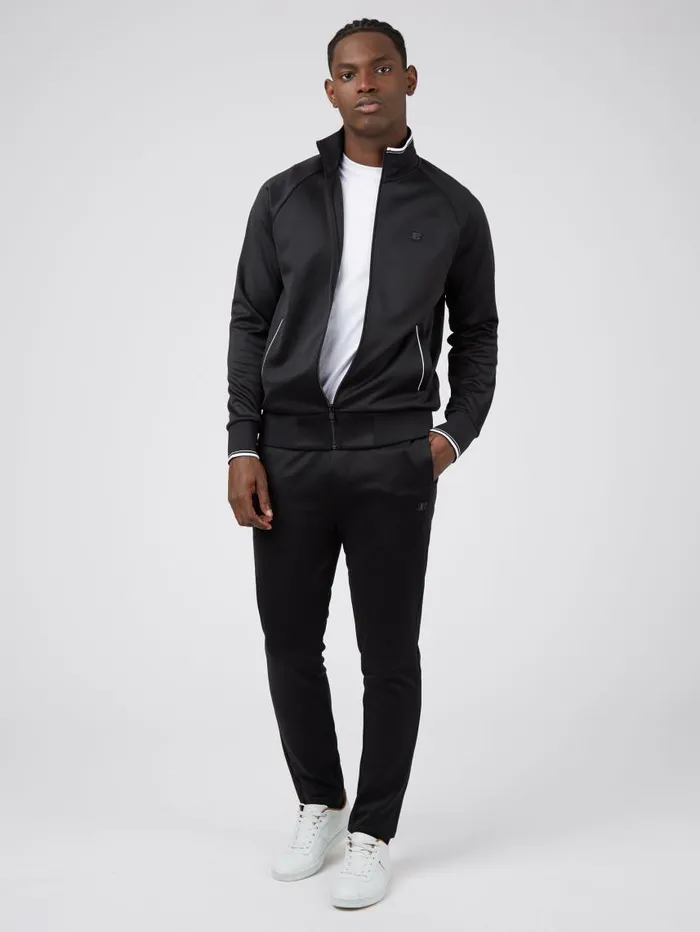 Men Ben Sherman Sweatshirts and Hoodies B By ZipThrough Tricot Track Jacket