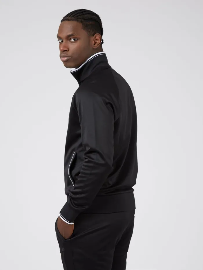 Men Ben Sherman Sweatshirts and Hoodies B By ZipThrough Tricot Track Jacket